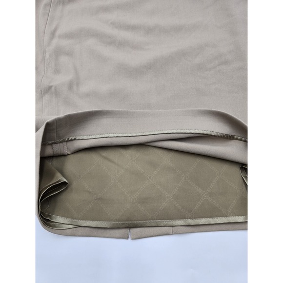 Vertigo Paris Skirt Womens 12 Pleated Crepe Silk A-Line Quiet Luxury - Picture 3 of 11